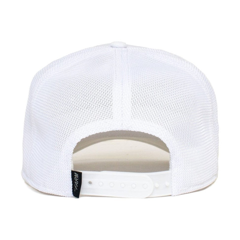 Goorin Bros Platinum Word Trucker Snapback - White