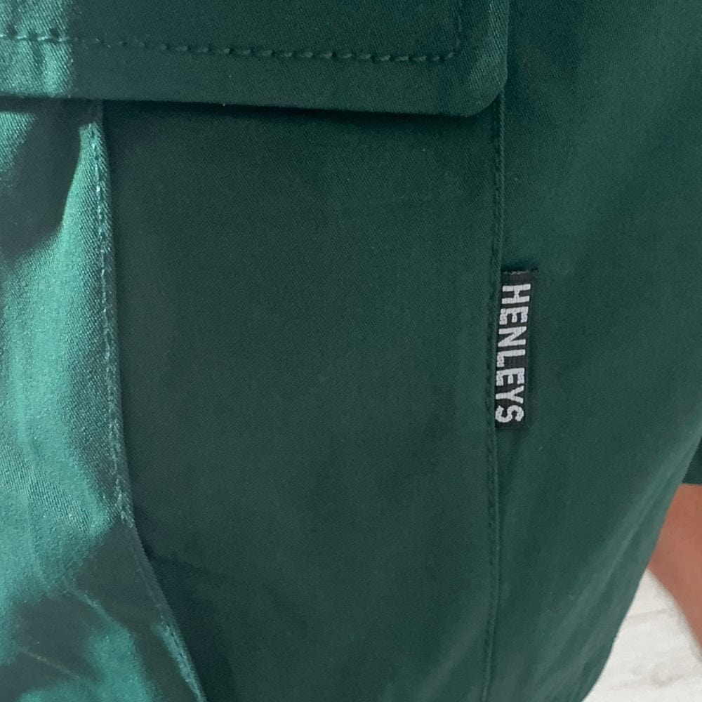 Henleys Grit Cargo Short - Forest