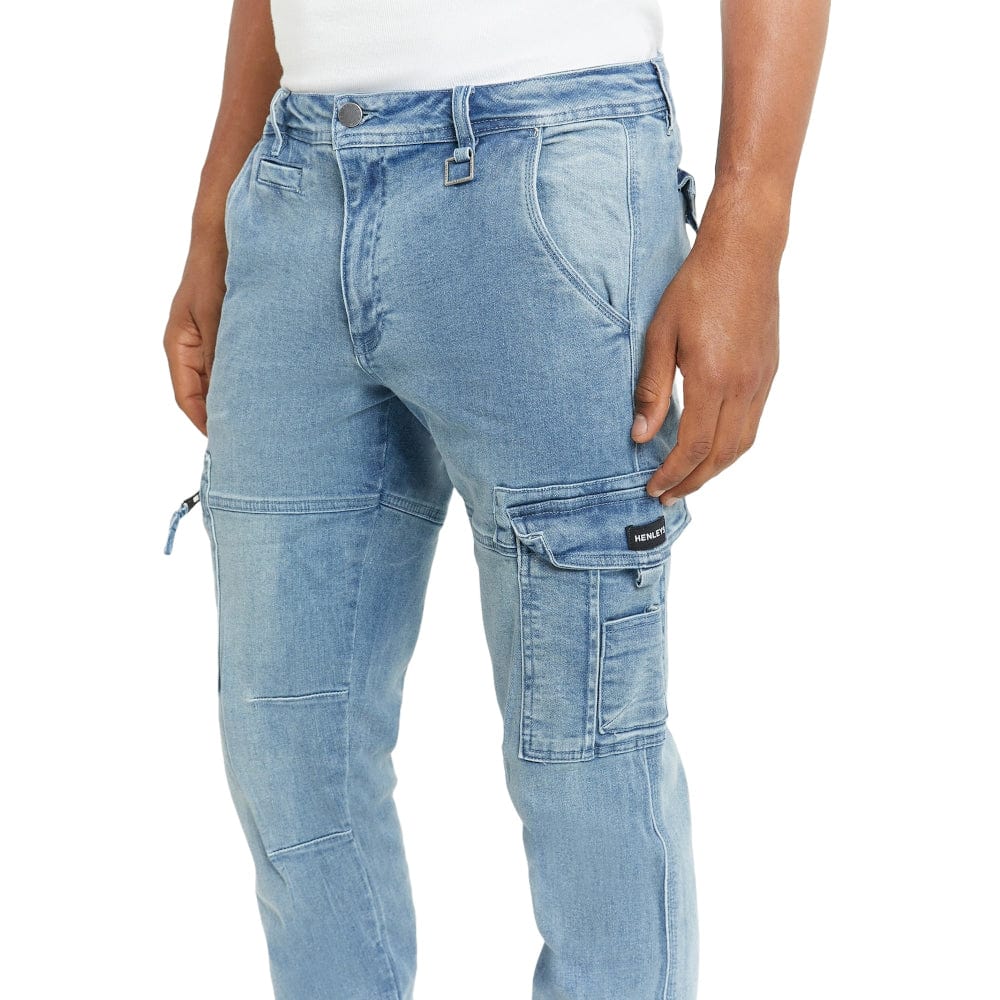 Henleys Leon Denim Pant - Light Indigo