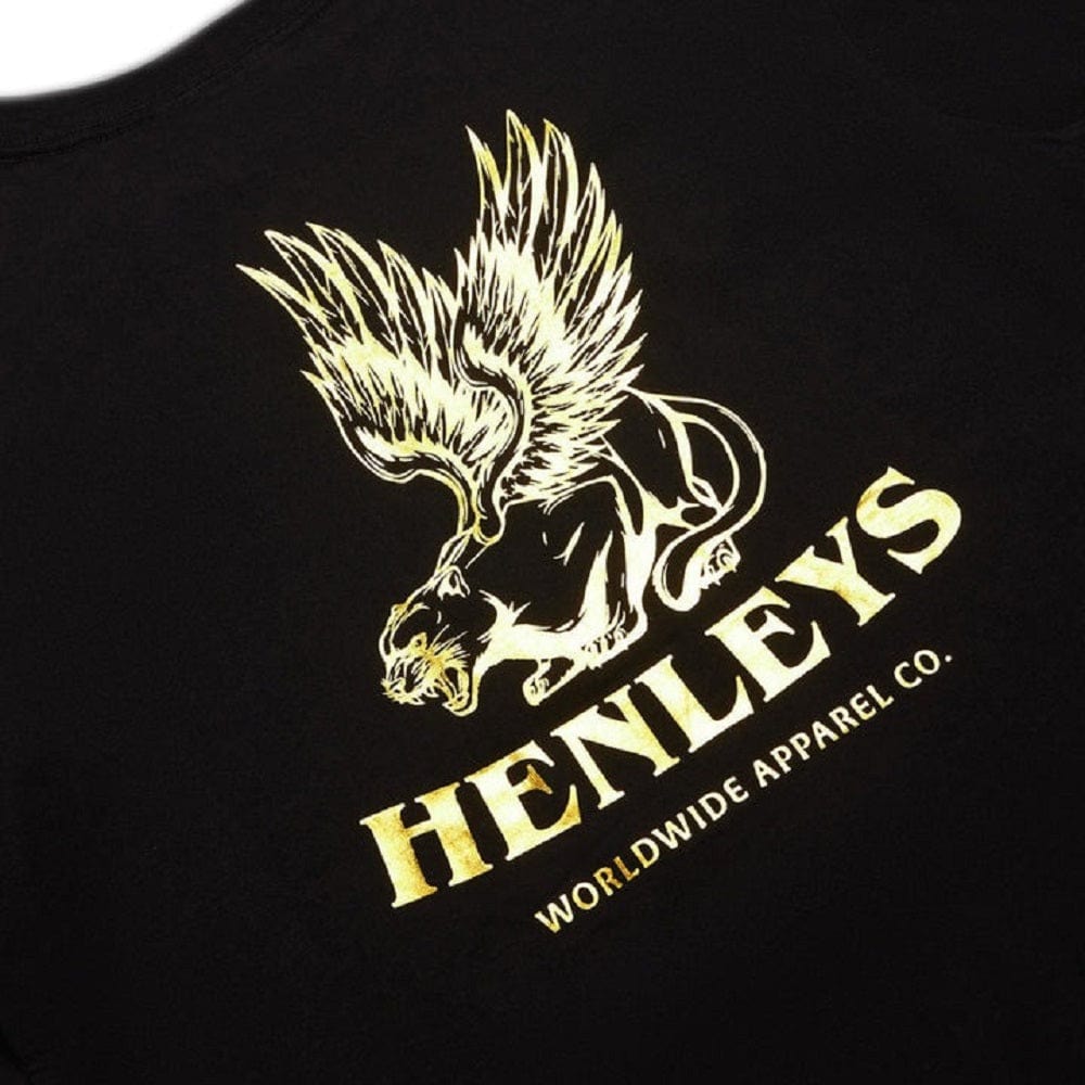 Henleys Griffin Tee - Black