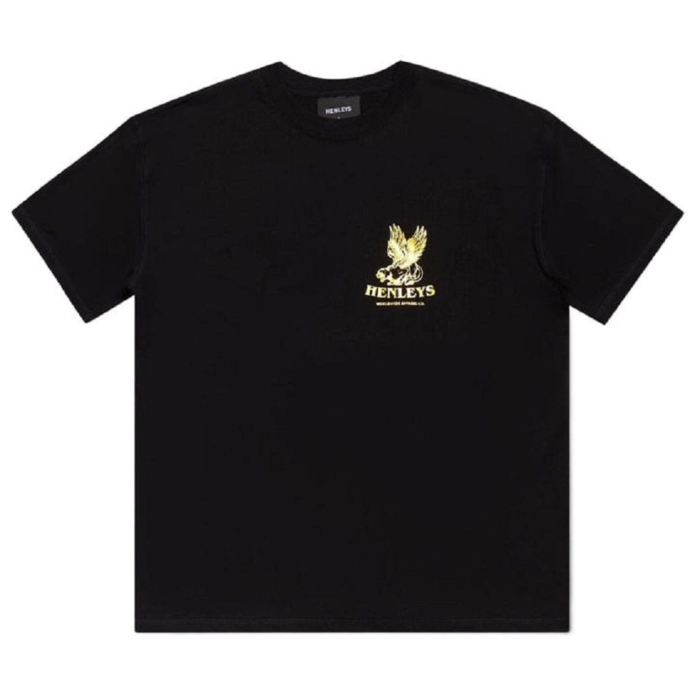 Henleys Griffin Tee - Black