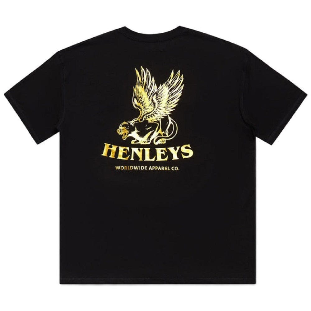 Henleys Griffin Tee - Black