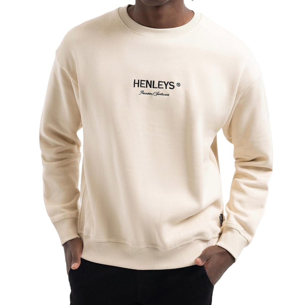 Henleys Honour Crew Sweater - Ecru