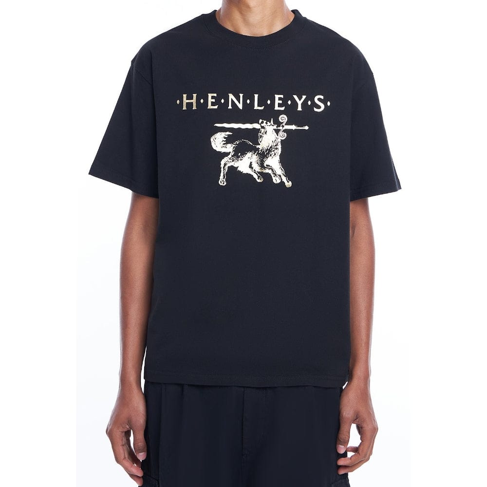 Henleys Hunter Tee - Black
