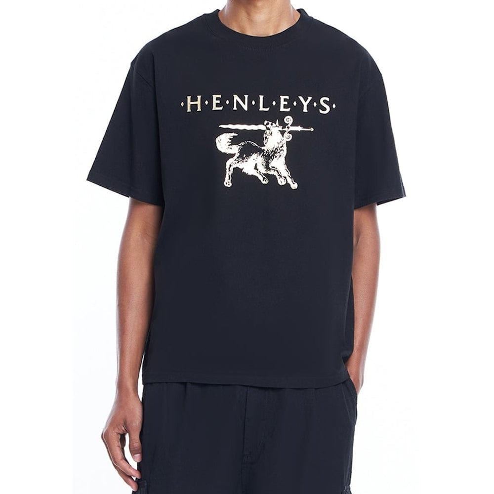 Henleys Hunter Tee - Black
