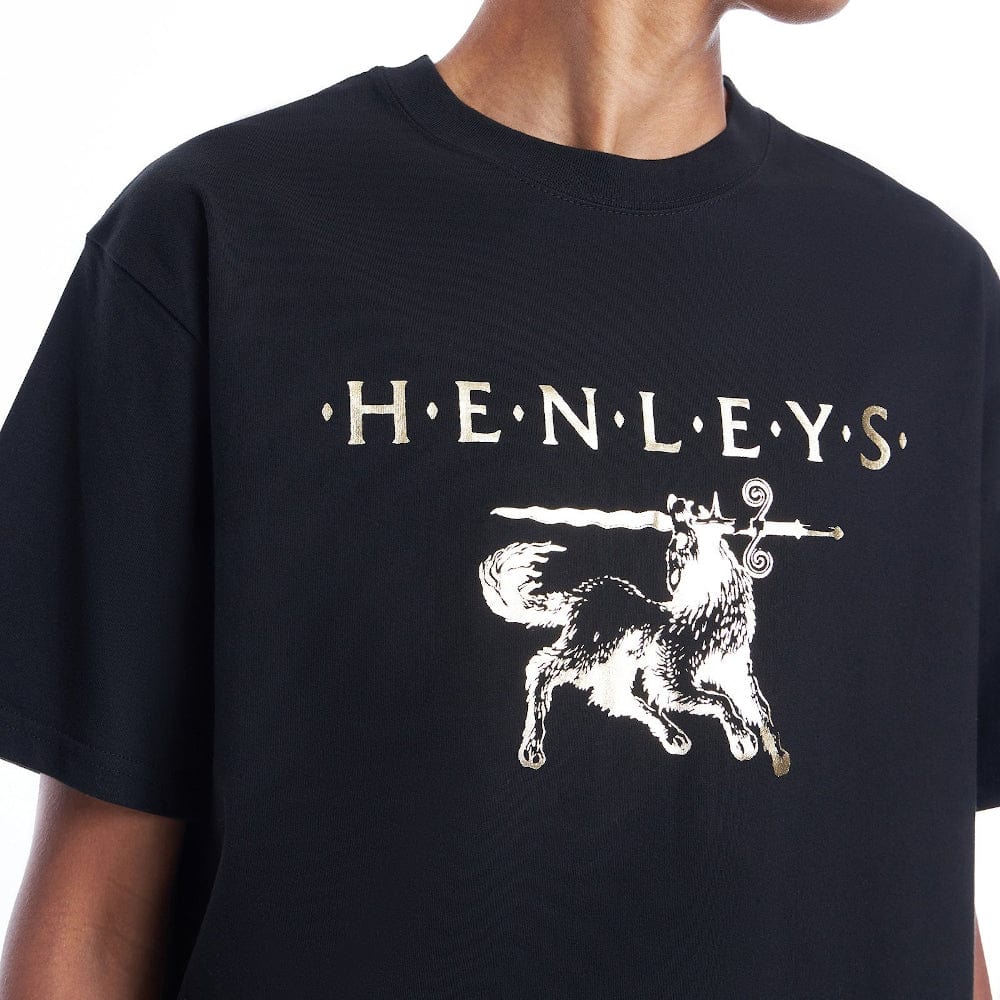 Henleys Hunter Tee - Black