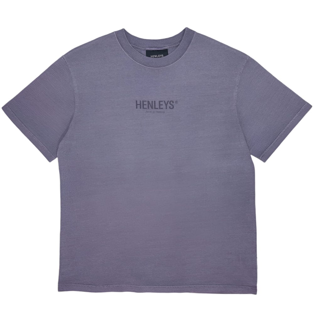 Henleys Pigment Honour Tee - Pigment Faded Slate