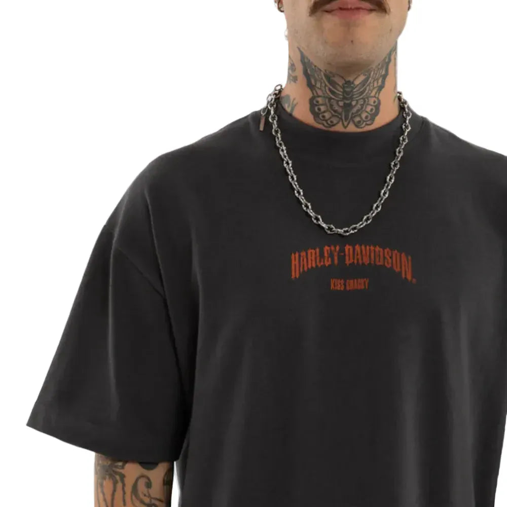 KSCY X Harley Davidson Pursuit Street Tee - Pigment Black
