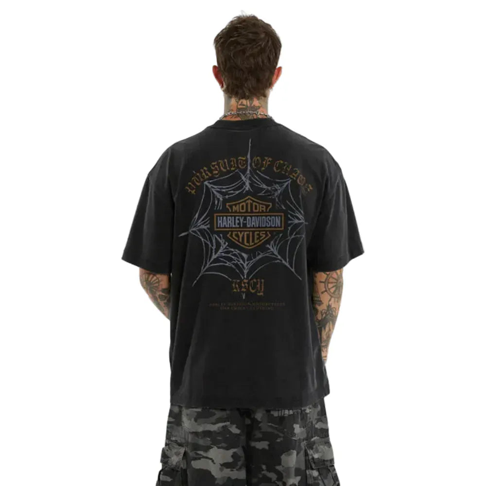 KSCY X Harley Davidson Rally Street Tee - Mineral Black