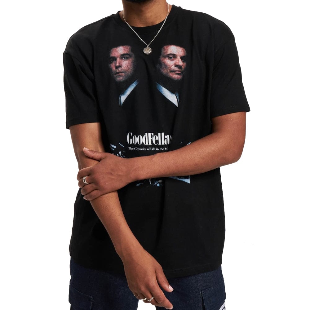 Mister Tee Goodfellas Poster Oversize Tee - Black