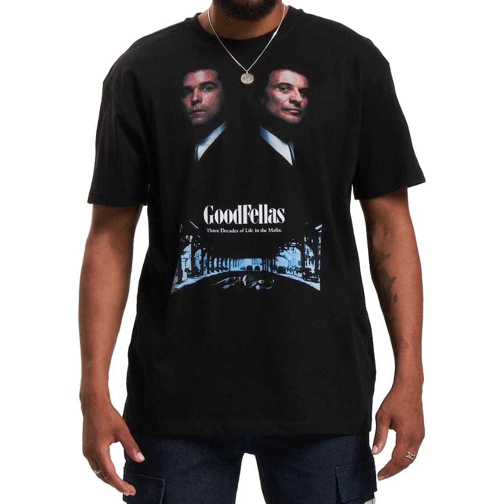 Mister Tee Goodfellas Poster Oversize Tee - Black