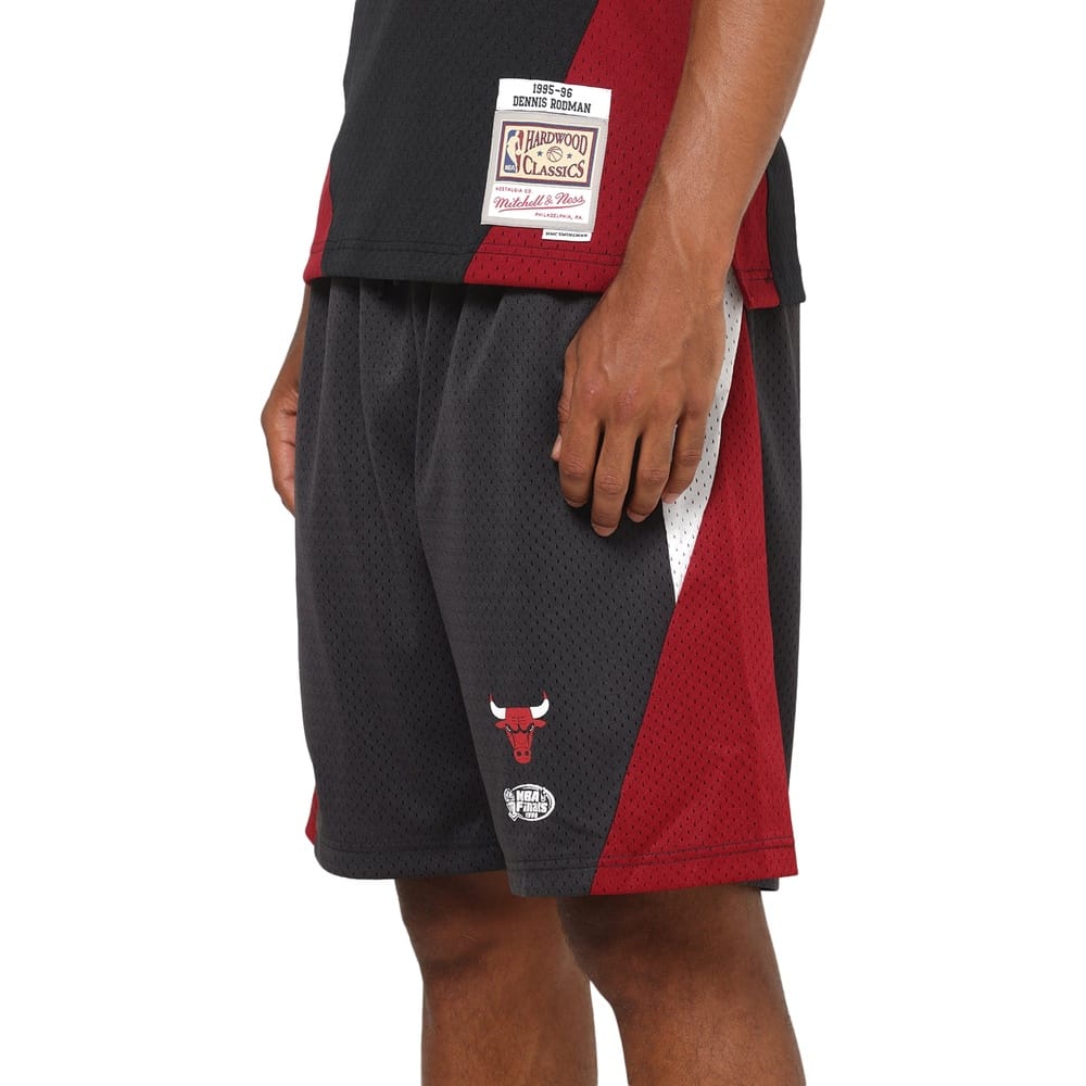 Mitchell & Ness Ball Park Shorts Chicago Bulls - Black / Red
