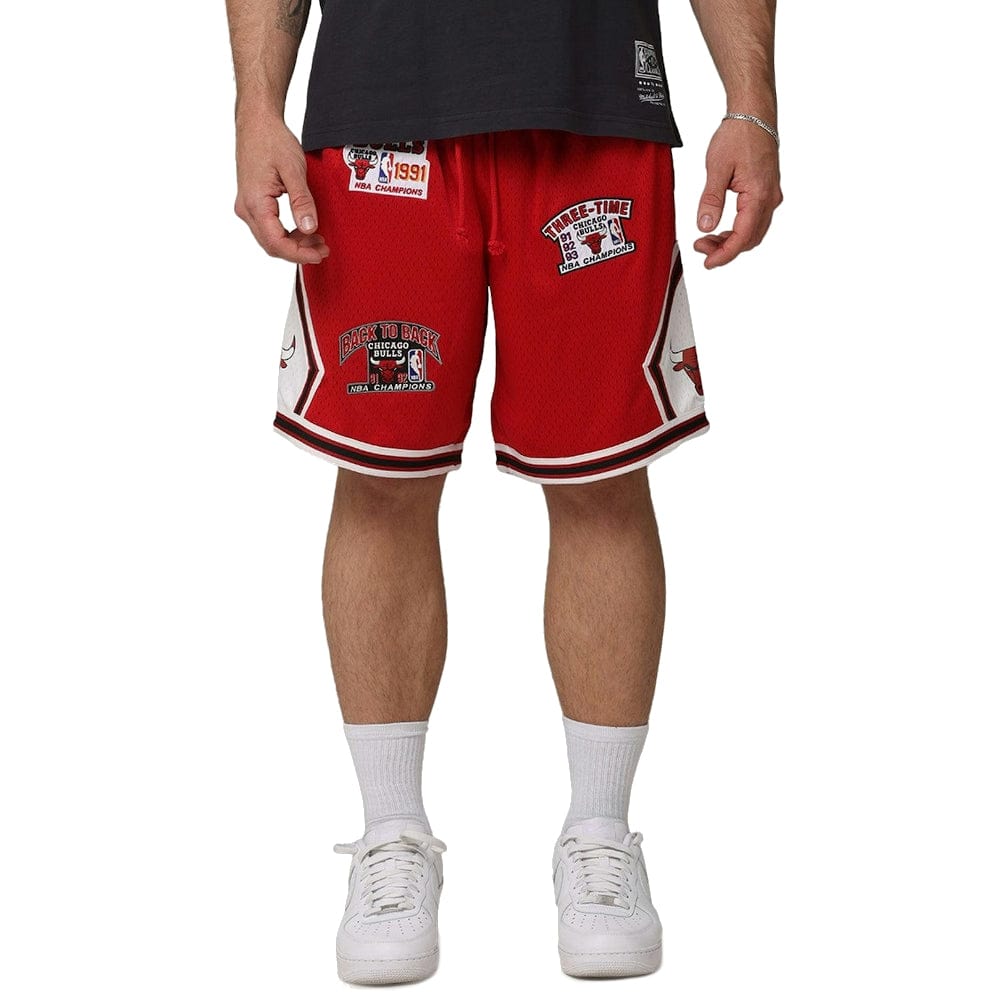 Mitchell & Ness Champions Shorts Chicago Bulls - Red