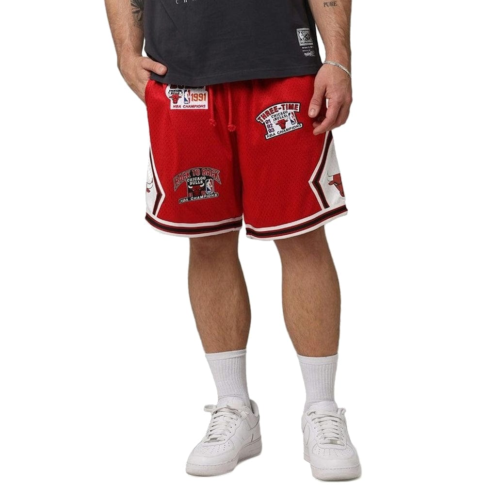 Mitchell & Ness Champions Shorts Chicago Bulls - Red