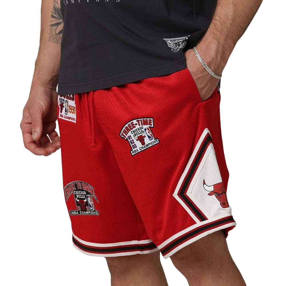 Mitchell & Ness Champions Shorts Chicago Bulls - Red