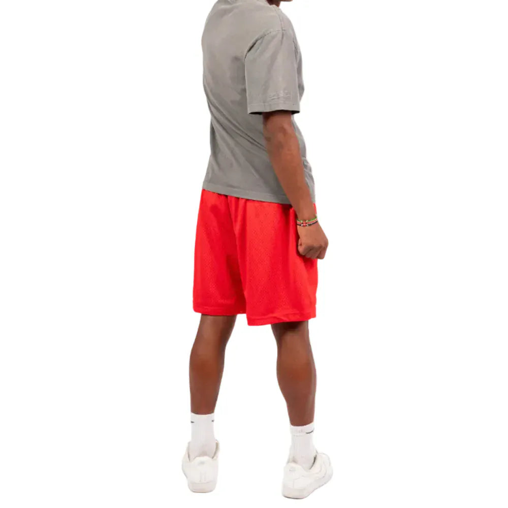 Mitchell & Ness Grafitti Mesh Shorts Chicago Bulls - Red