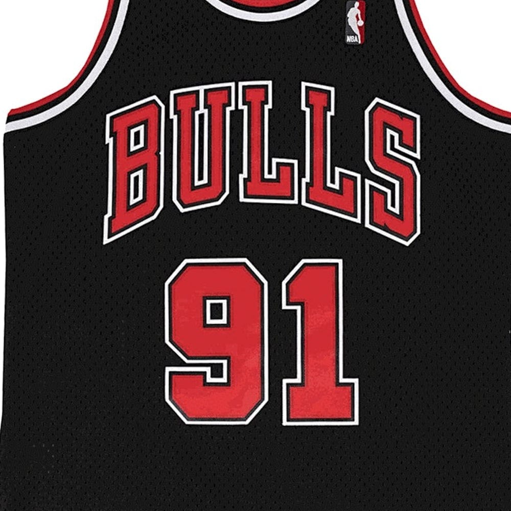 Mitchell & Ness Youth Swingman Jersey Chicago Bulls Dennis Rodman Alt 97/98 - Black