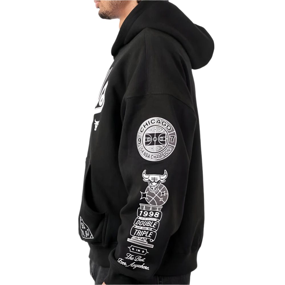 Mitchell & Ness Chicago Bulls The Best Ever Hoodie -  Black