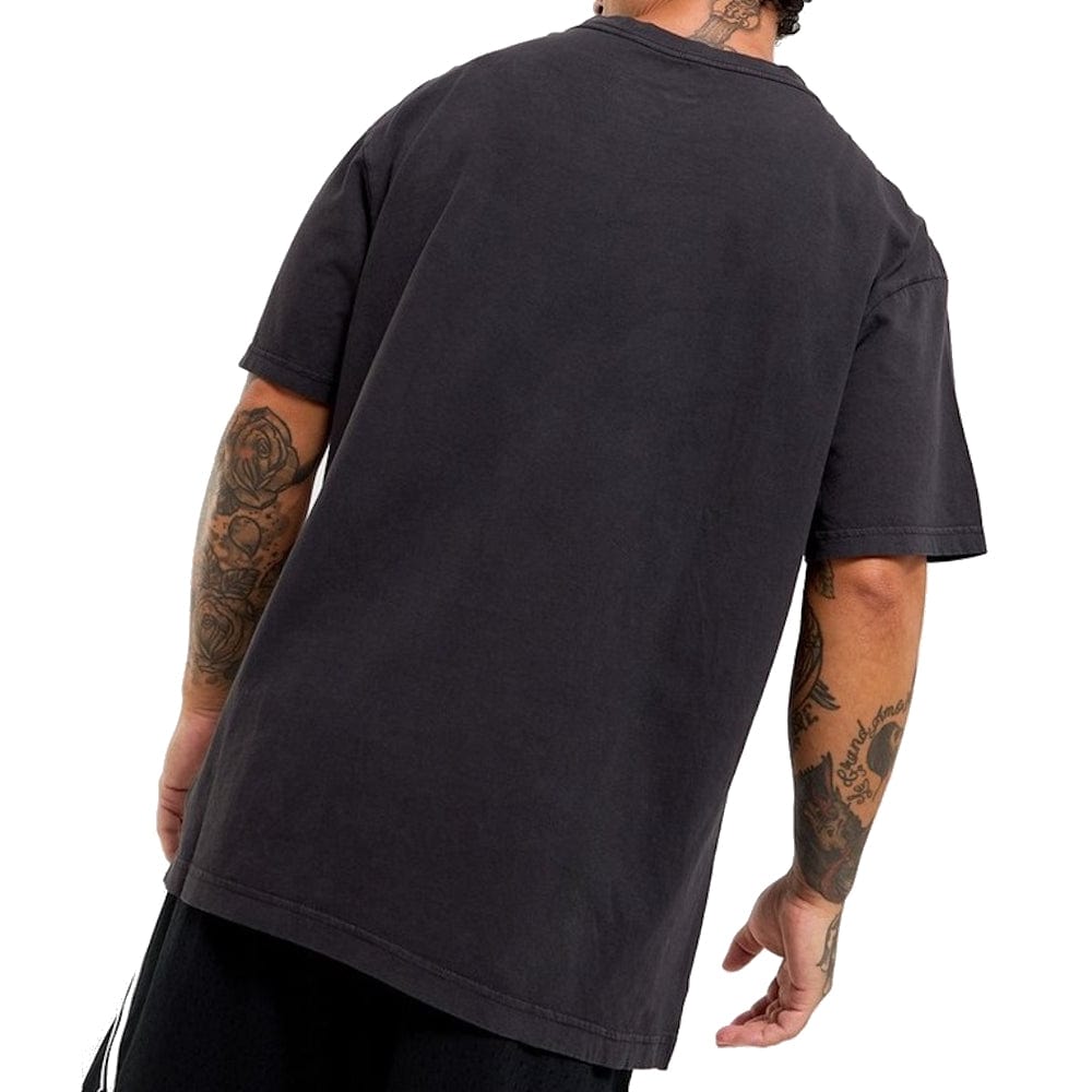 Mitchell & Ness Faceoff Bulls Rodman Tee - Overdyed Black