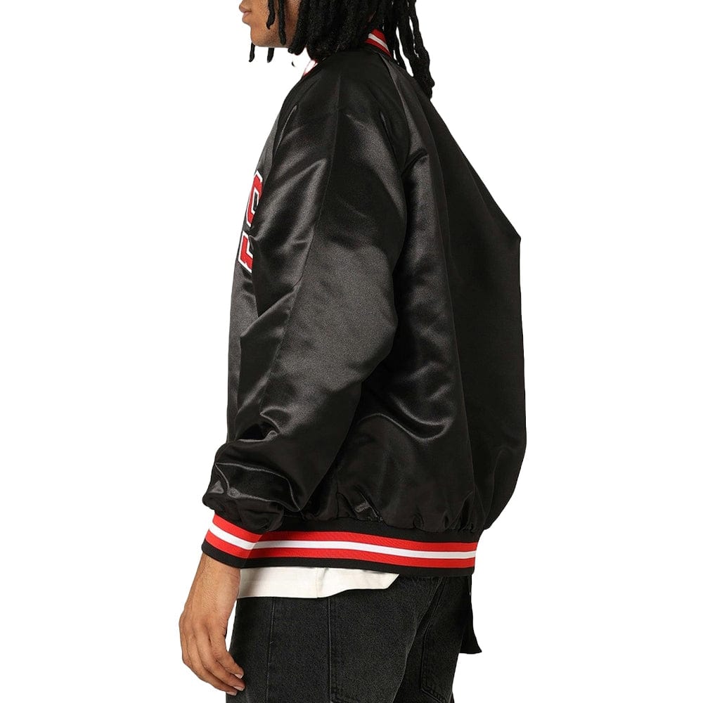 Mitchell & Ness Lightweight Satin Jacket Chicago Bulls - Black
