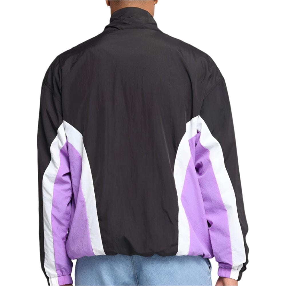Mitchell & Ness Los Angeles Lakers  Nylon Track Jacket -  Black / Purple