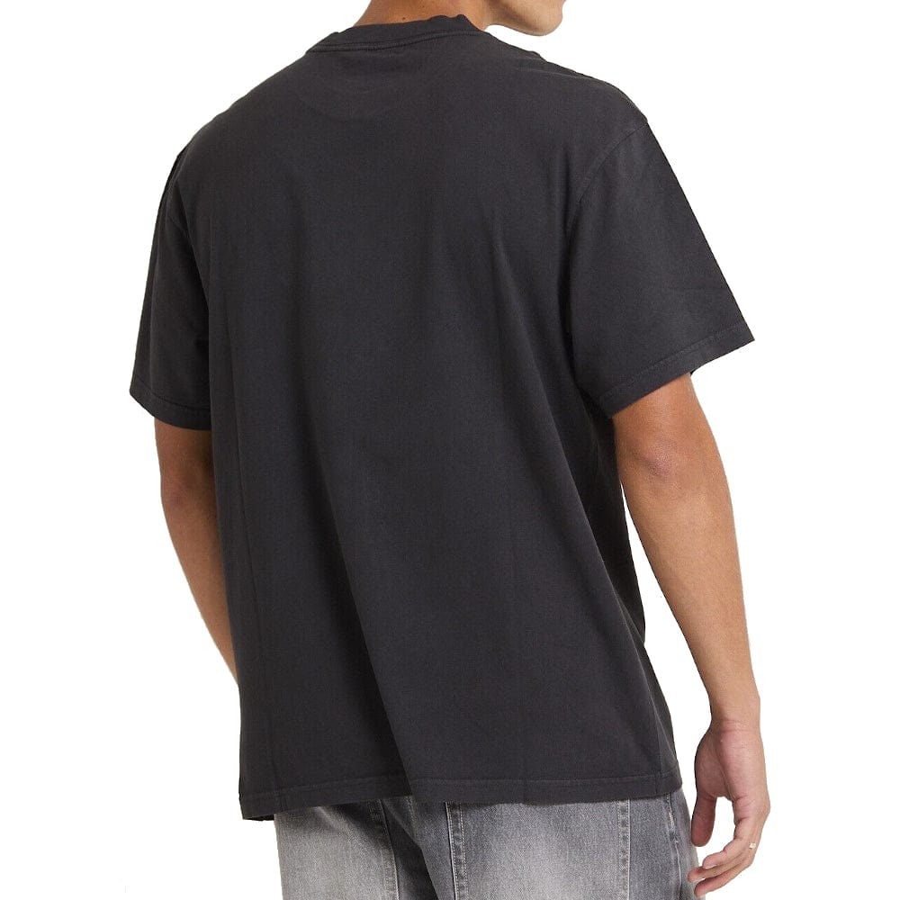 Mitchell & Ness On Fire Tee Charlotte Hornets - Overdyed Black