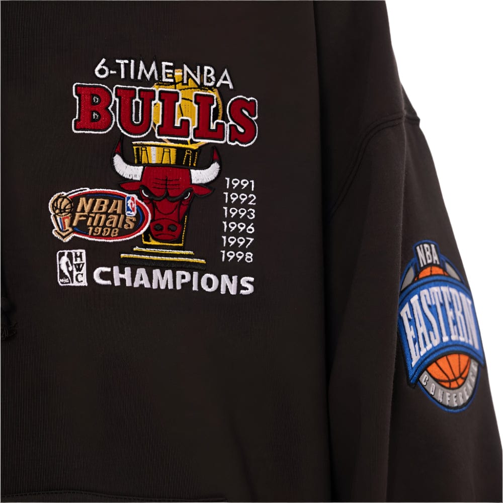 Mitchell & Ness Pinnacle Hoodie Chicago Bulls - Faded Black