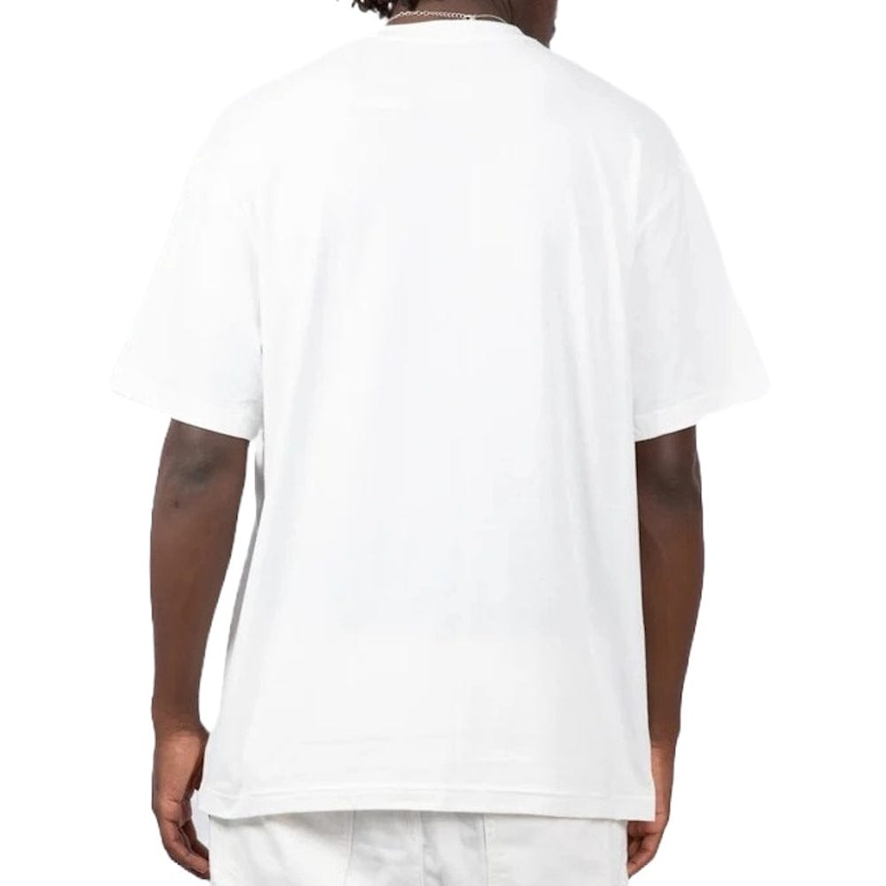 Mitchell & Ness Player Abstract 76ers Iverson Tee - Vintage White