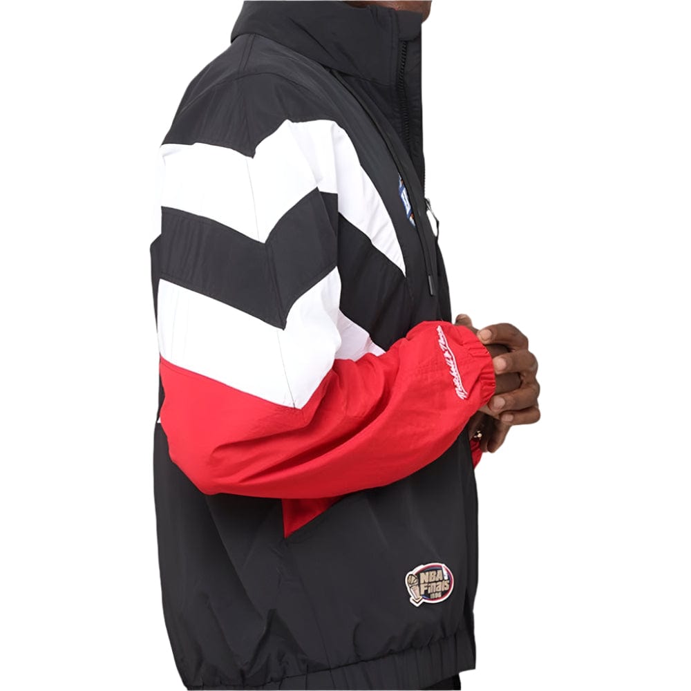 Mitchell & Ness Spray Jacket Chicago Bulls - Black / Red