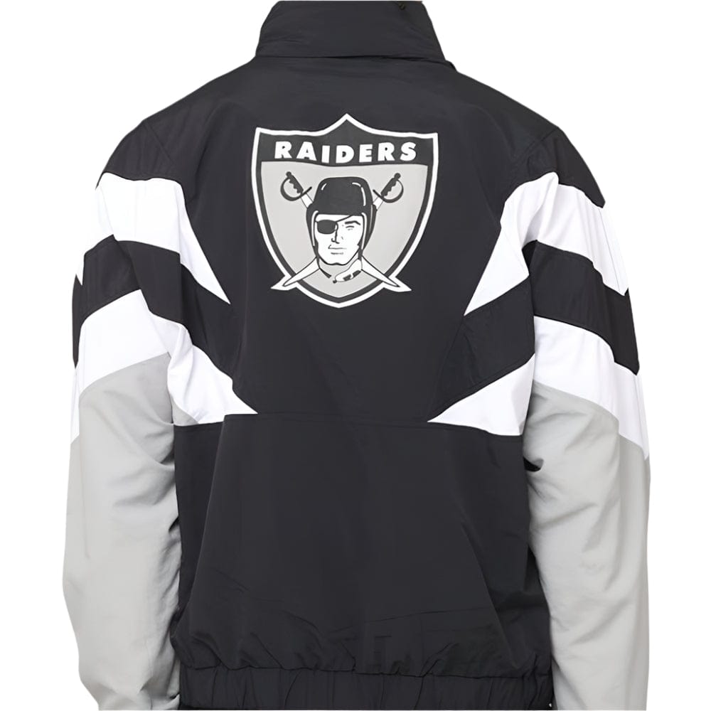 Mitchell & Ness Spray Jacket Raiders - Black / Grey