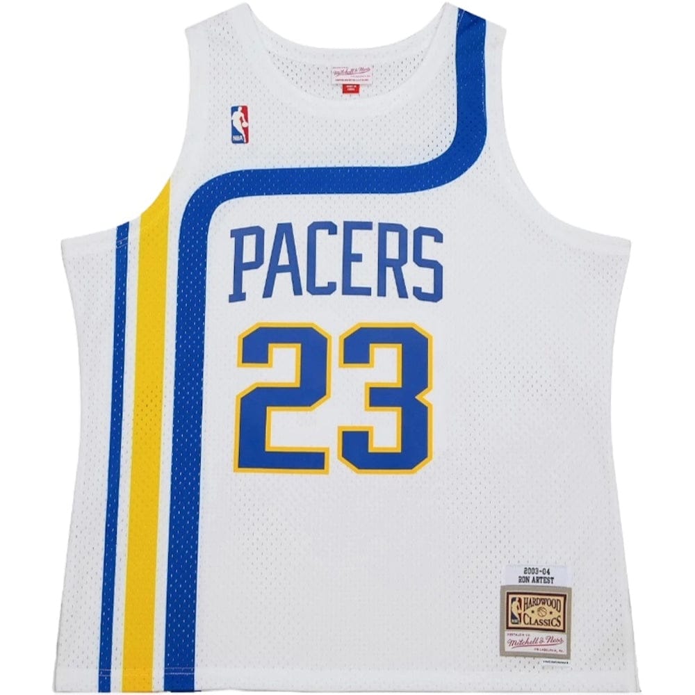 Mitchell & Ness Swingman Jersey Indiana Pacers Ron Artest Home 03/04 - White
