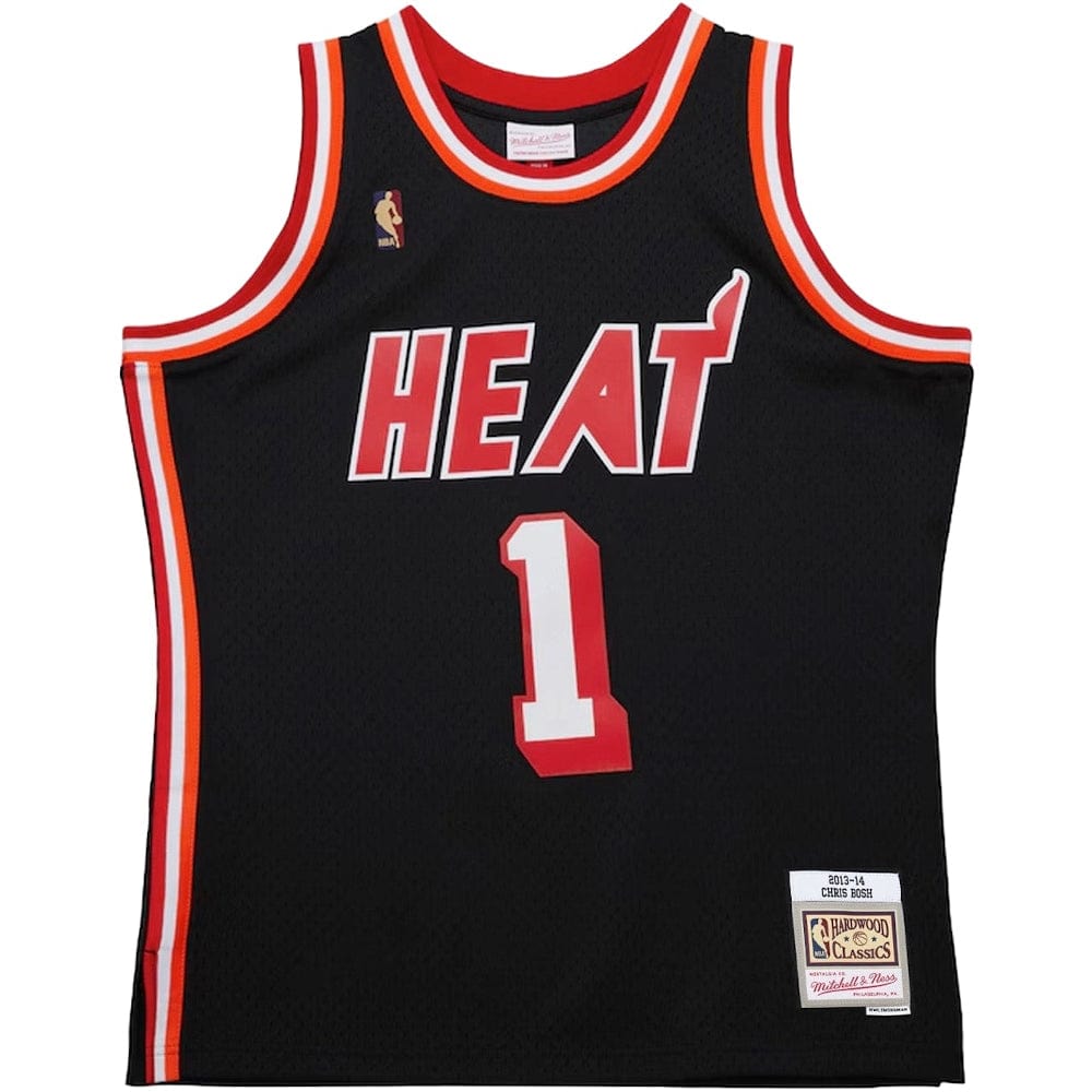 Mitchell & Ness Swingman Jersey Miami Heat Chris Bosh Road 13/14 - Black