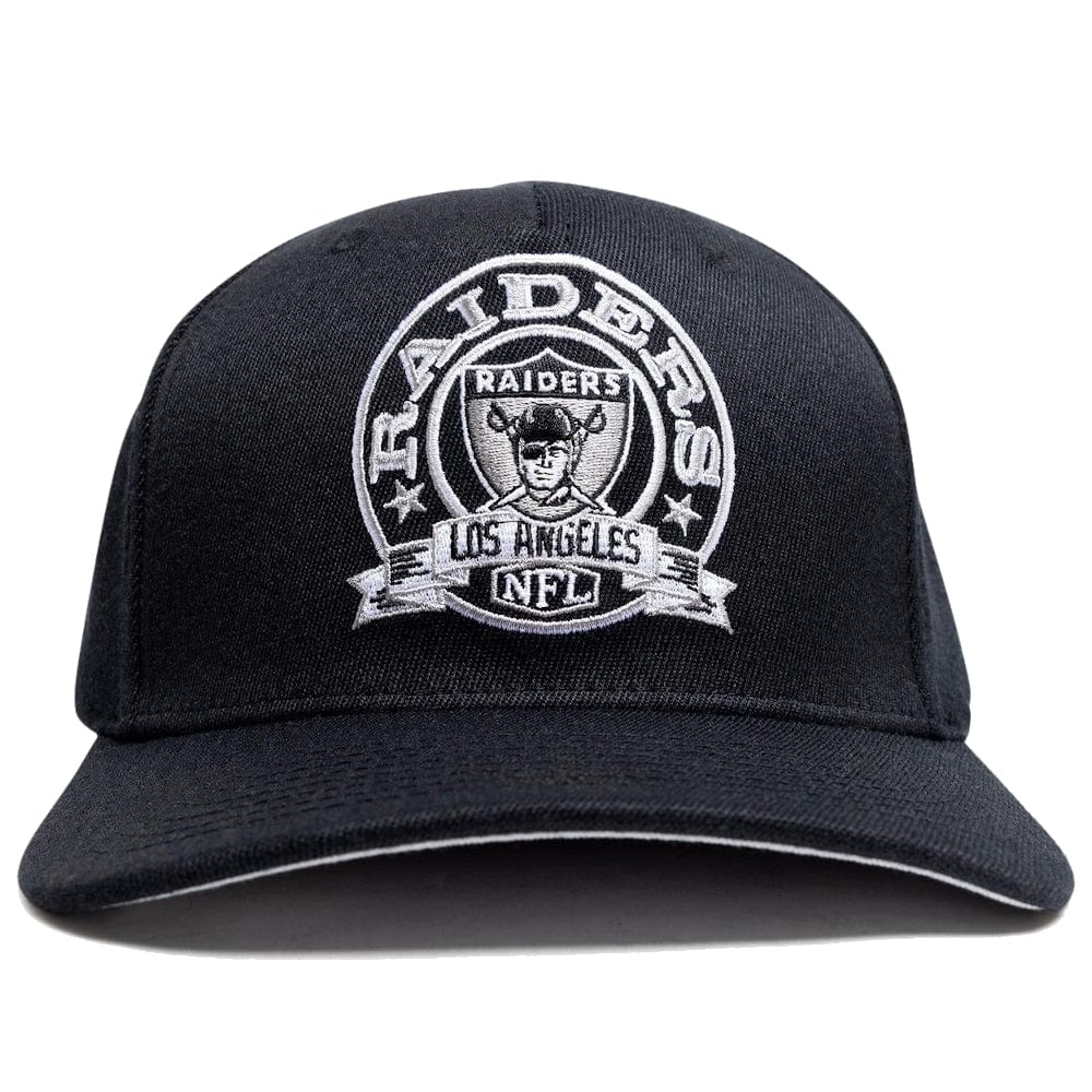 Mitchell & Ness Emblem MVP Snapback Las Vegas Raiders - Black / Silver
