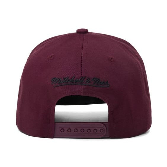 Mitchell & Ness Lacquer Pro Pinch Snapback  Oakland Raiders - Fig