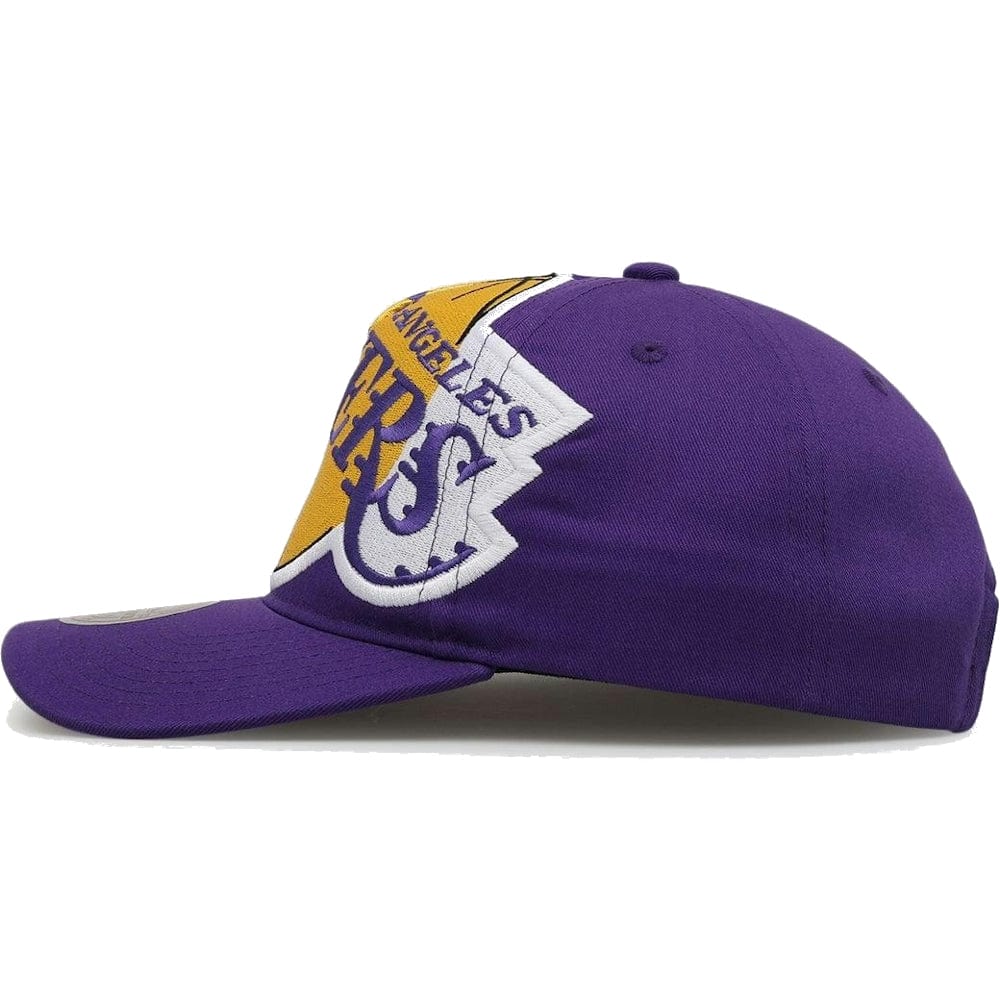 Mitchell & Ness Logo Blast Deadstock Snapback Los Angeles Lakers - Purple