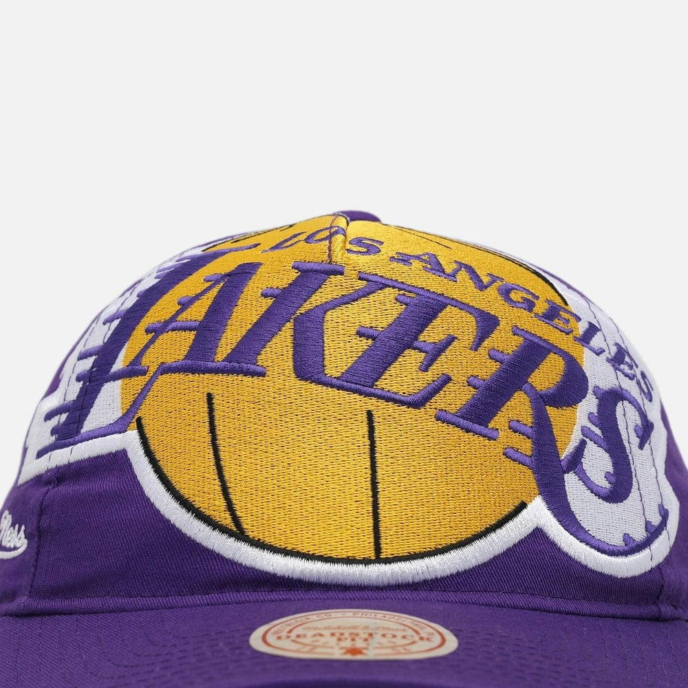Mitchell & Ness Logo Blast Deadstock Snapback Los Angeles Lakers - Purple