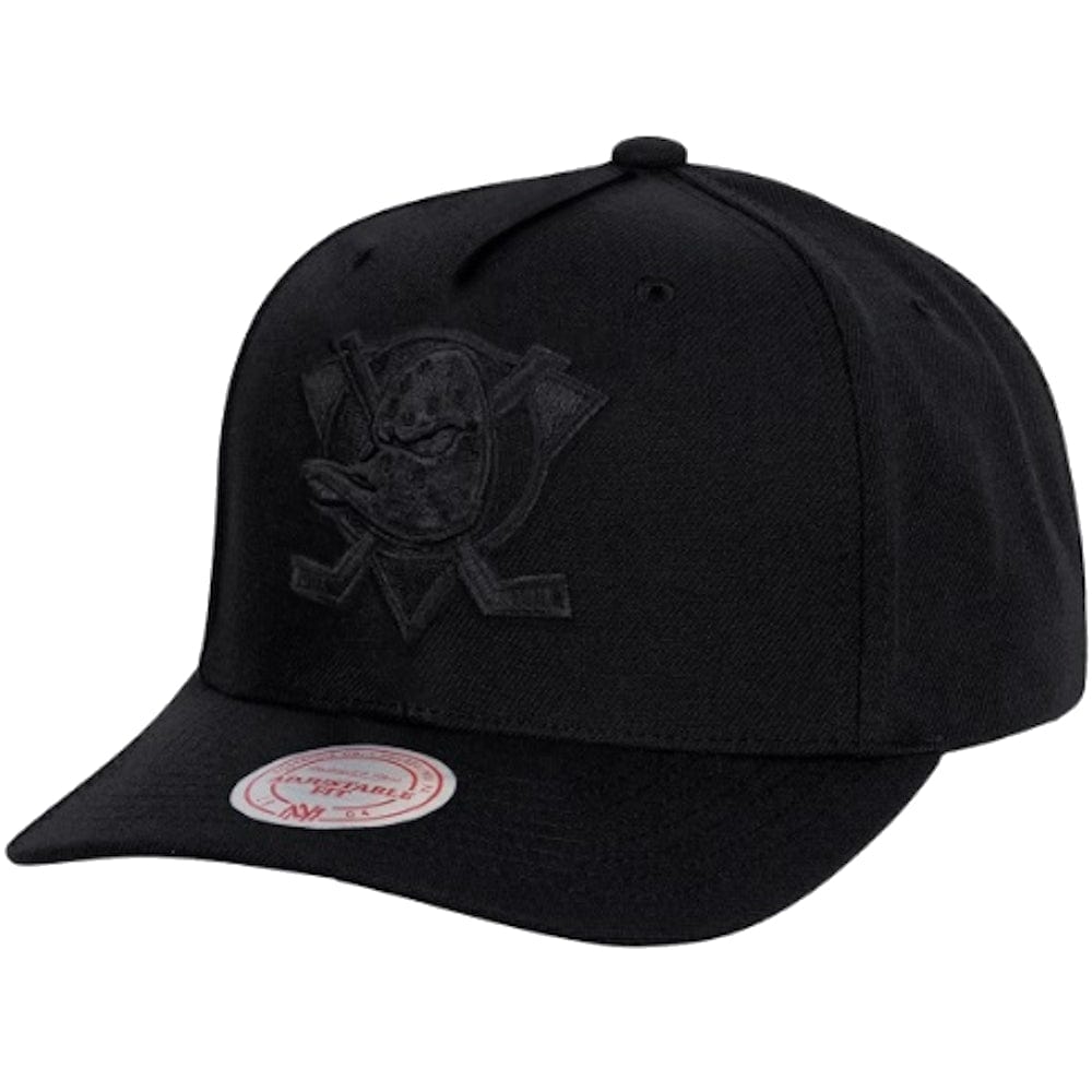 Mitchell & Ness MVP Snapback Anaheim Ducks - Black / Black