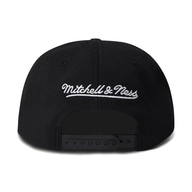 Mitchell & Ness X Flexfit 110 Double Up Snapback Indiana Pacers - Black