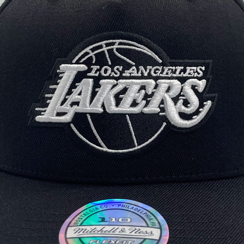 Mitchell & Ness X Flexfit 110 Snapback Los Angeles Lakers - Black / White
