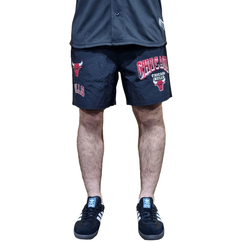NBA Essentials Angola Nylon Short Chicago Bulls - Black