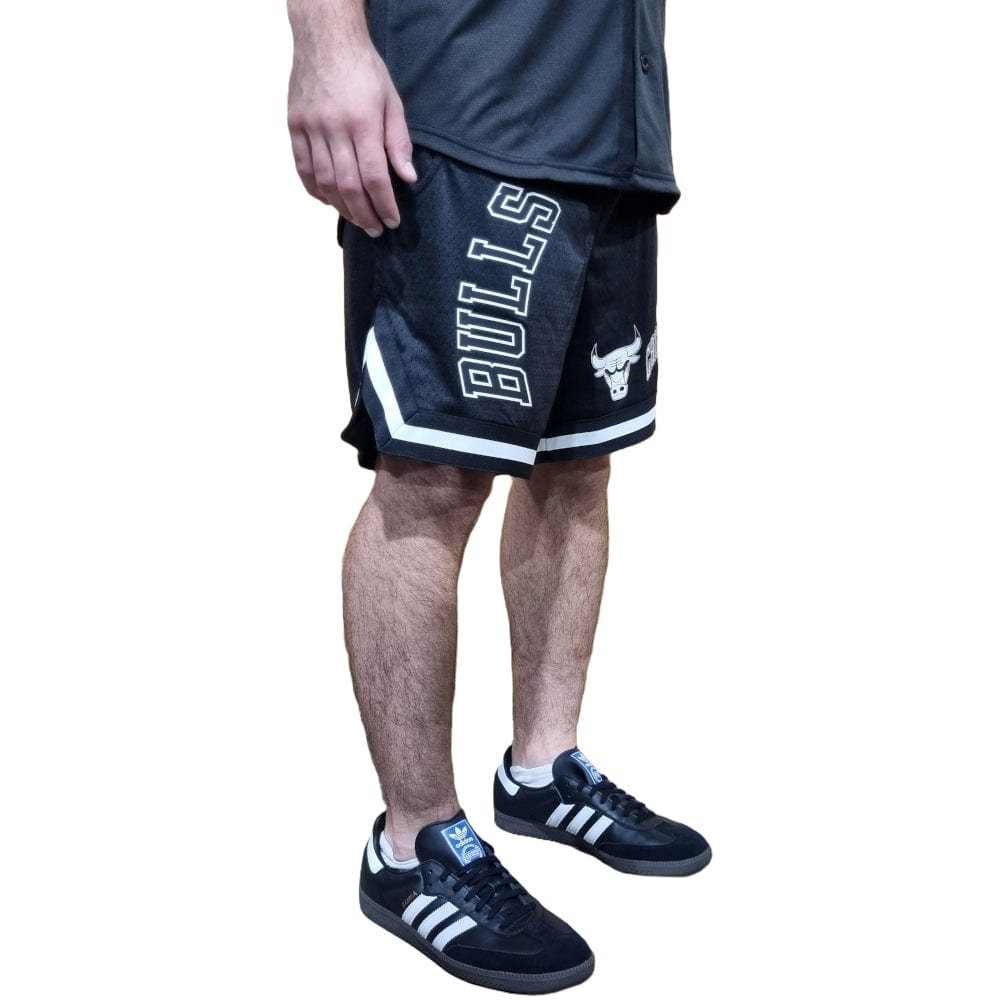 NBA Essentials Linden Mesh Short Chicago Bulls - Black