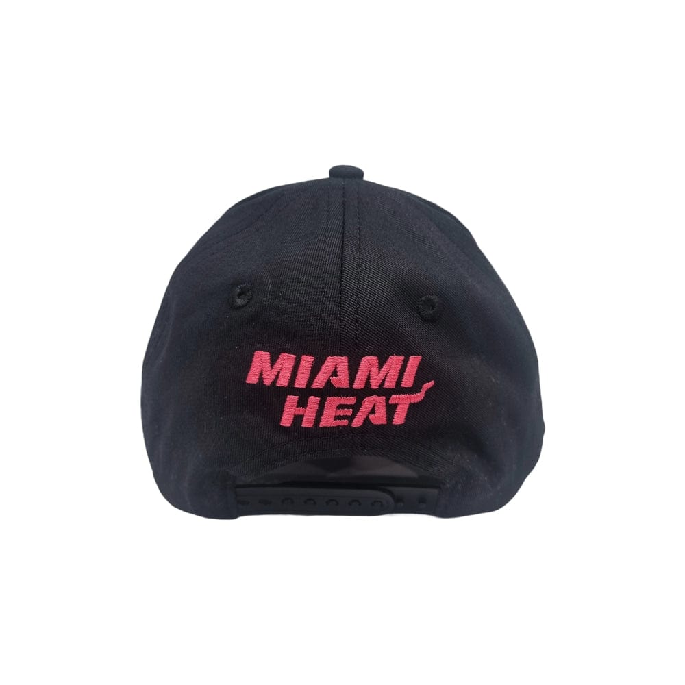 NBA Essentials Youth Neon Pinch Panel Snapback Miami Heat - Black