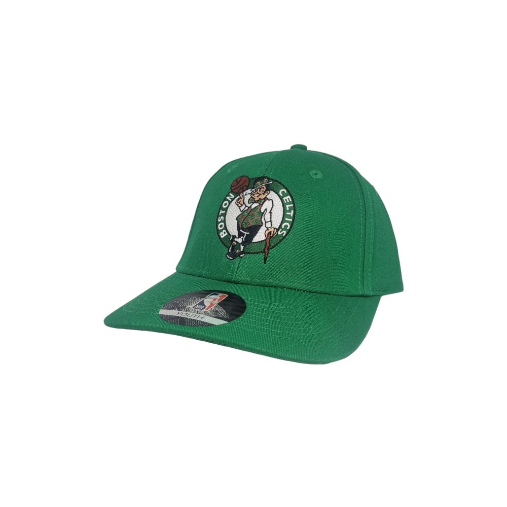 NBA Essentials Youth Team Colour Classic 6 Panel Snapback Boston Celtics - Clover