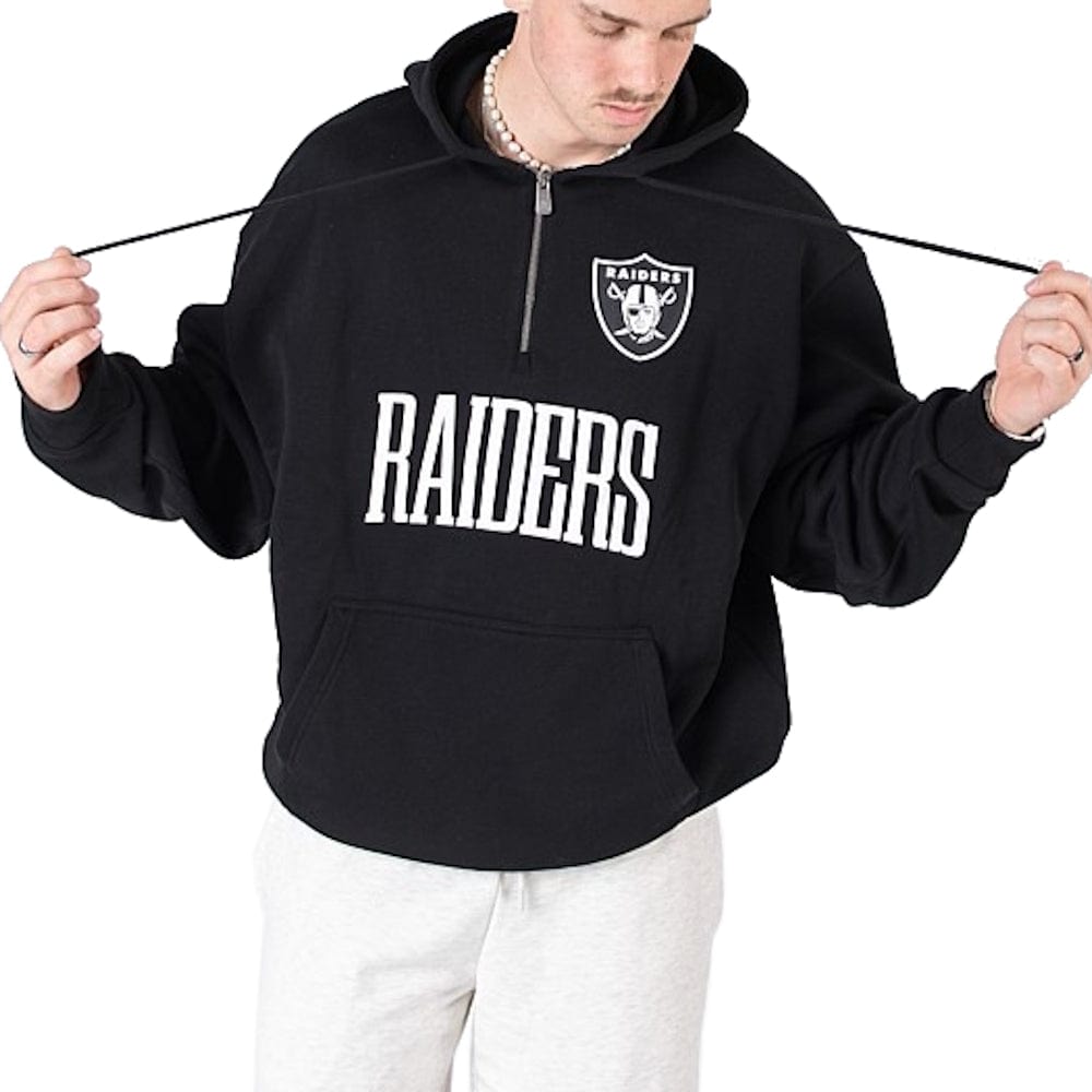 New Era 1/4 Zip Hoodie Las Vegas Raiders - Black