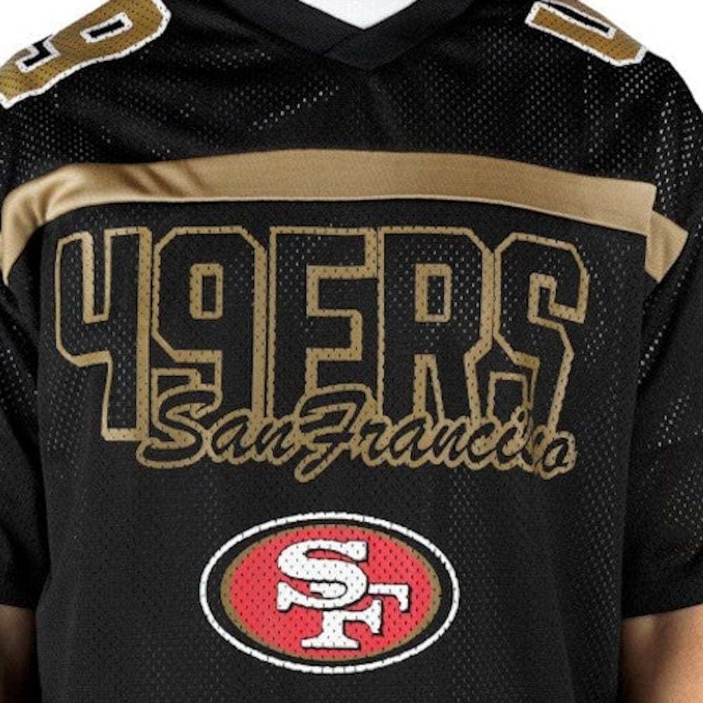 New Era Mesh Graphic Jersey San Francisco 49ers - Black