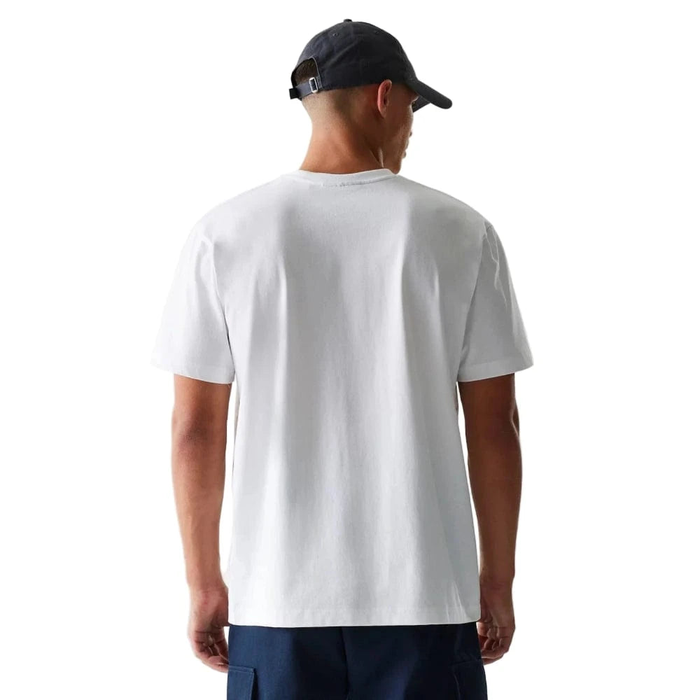 New Era MLB Paisley Oversized Tee New York Yankees - White