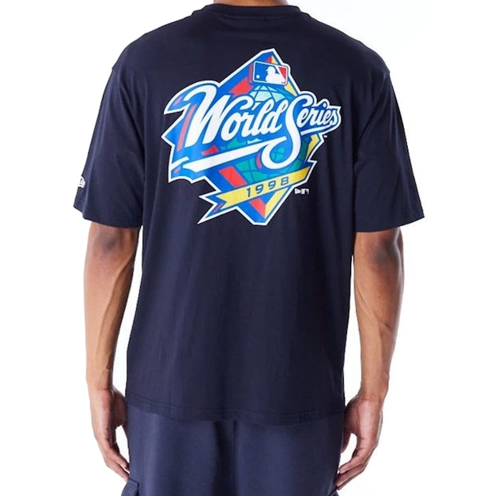 New Era MLB World Series Oversized Tee New York Yankees - Navy