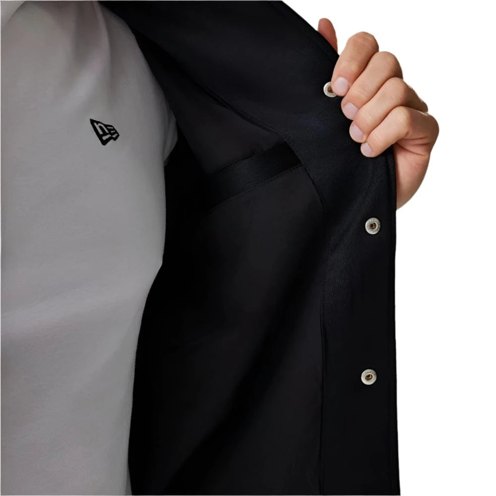 New Era NBA Panel Bomber Jacket Los Angeles Lakers - Black