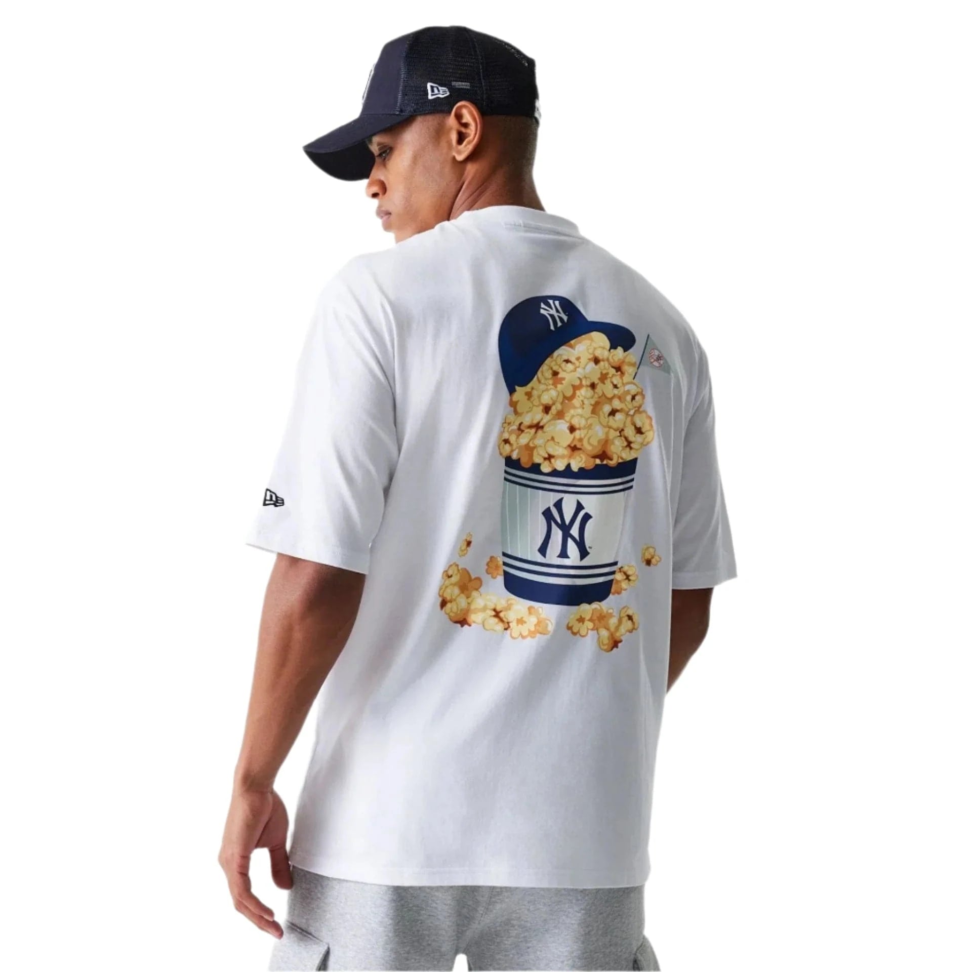 New Era Food Graphic Tee - White