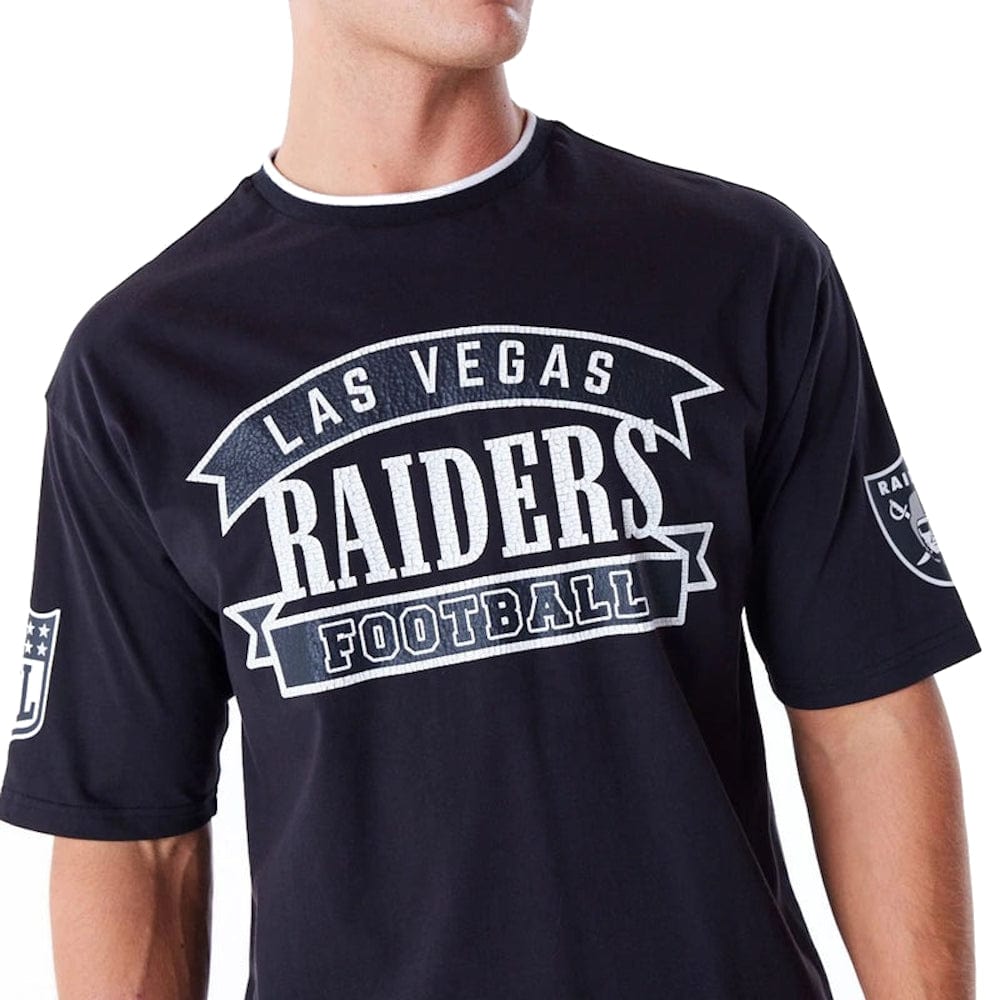 New Era NFL Graphic Oversized Tee Las Vegas Raiders - Black